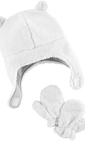 Simple Joys by Carter's unisex-baby Hat and Mitten Set